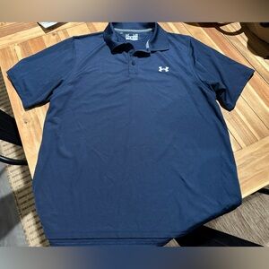 Underarmour men’s navy polo large